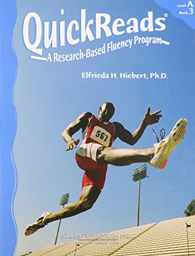 Quickreads Level a Book 3 Student Edition 2005c