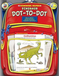 Dinosaur Dot-To-Dot, Grades Pk - 1