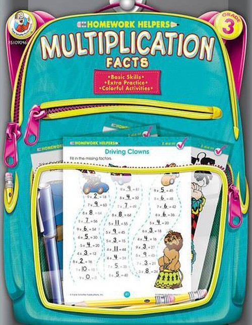 Multiplication Facts, Grade 3