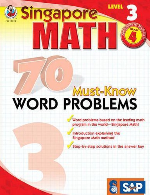 70 Must-Know Word Problems, Grade 4