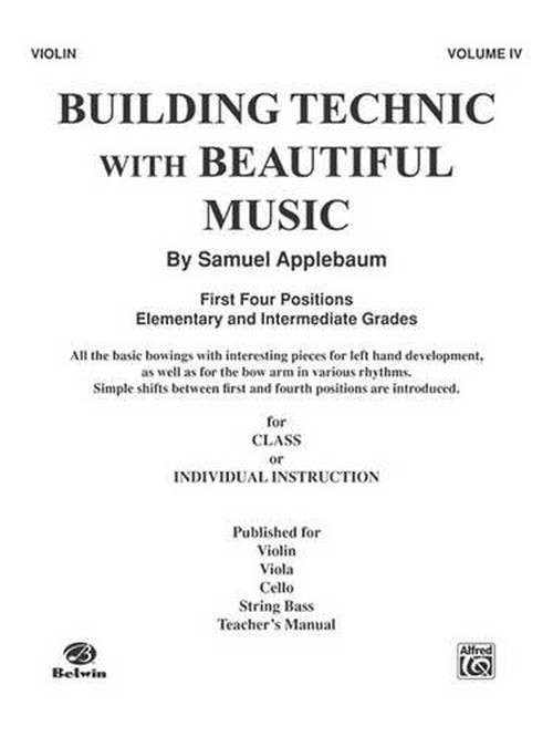 Building Technic With Beautiful Music, Book IV