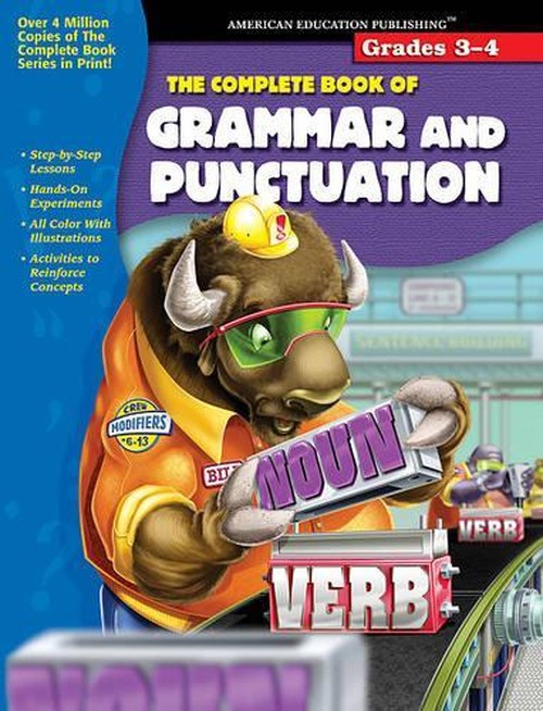The Complete Book of Grammar and Punctuation, Grades 3 - 4