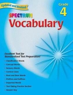 Vocabulary, Grade 4