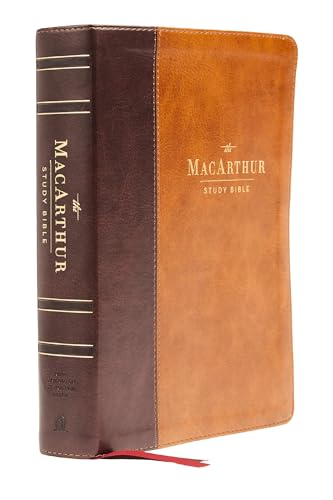 John F Macarthur - NASB, MacArthur Study Bible, 2nd Edition, Leathersoft, Brown, 1995 Text, Comfort Print: Unleashing God's Truth One Verse at a Time