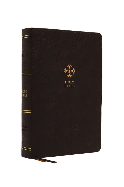NRSV, Catholic Bible, Journal Edition, Leathersoft, Brown, Comfort Print