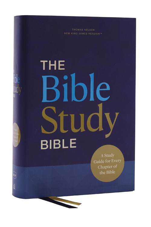 NKJV, The Bible Study Bible, Hardcover, Comfort Print