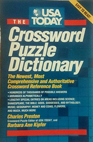 USA Today Crossword Puzzle Dictionary