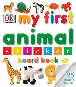 My First Animal Sticker Board Book