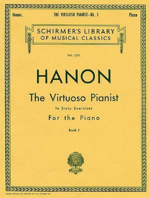Virtuoso Pianist in 60 Exercises - Book 1