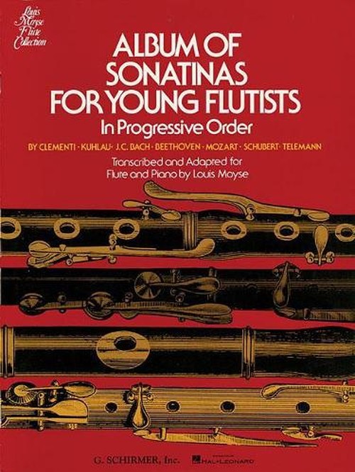 Album of Sonatinas for Young Flutists