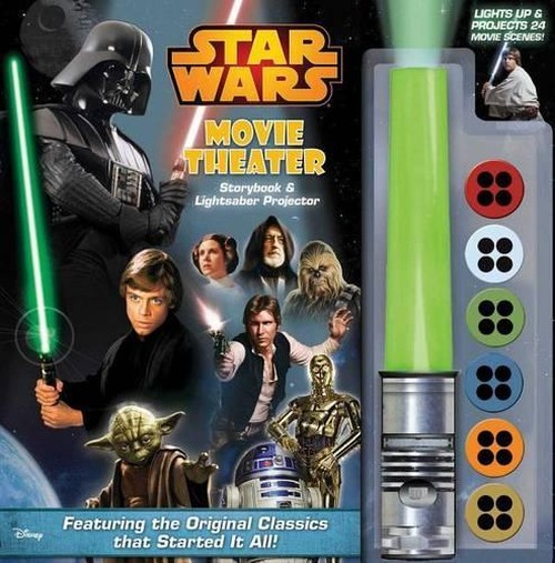 Star Wars Movie Theater Storybook & Lightsaber Projector, Volume 1