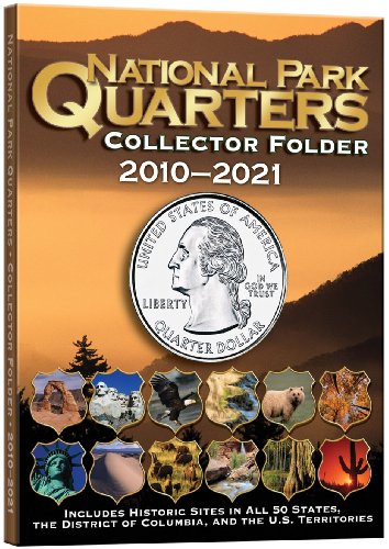 Official Whitman Coin Collector Folder: National Park Quarters: 2010-2021