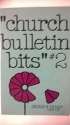 Church Bulletin Bits 2