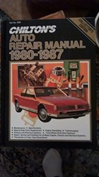 Chilton's Auto Repair Manual