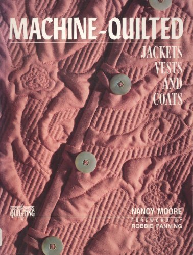 Machine Quilted Jackets, Vests and Coats