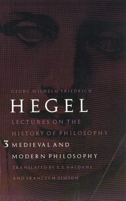 Lectures on the History of Philosophy, Volume 3