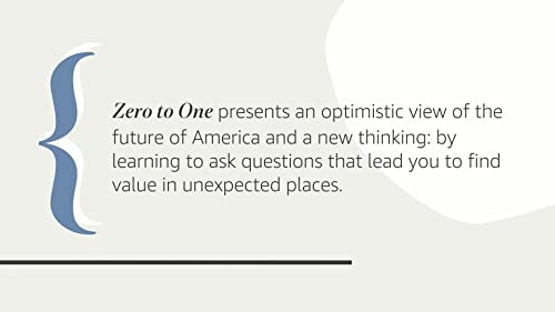 Peter Thiel - Zero to One: Notes on Startups, or How to Build the Future