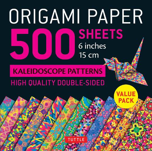 Tuttle Studio - Origami Paper 500 Sheets Kaleidoscope Patterns 6 (15 Cm)