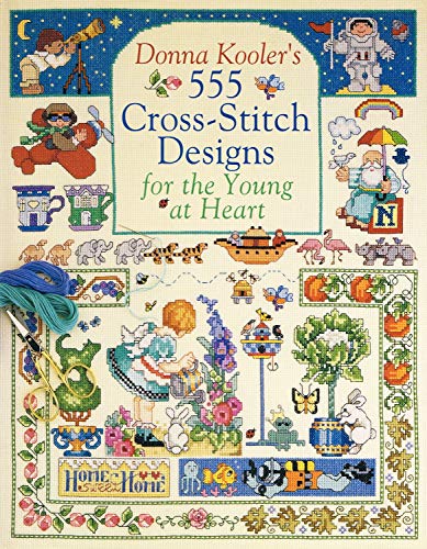555 Cross-Stitch Designs for the Young at Heart