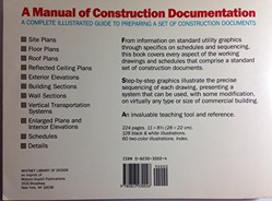 A A Manual of Construction Documentation