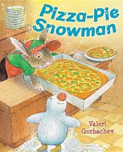 Pizza-Pie Snowman