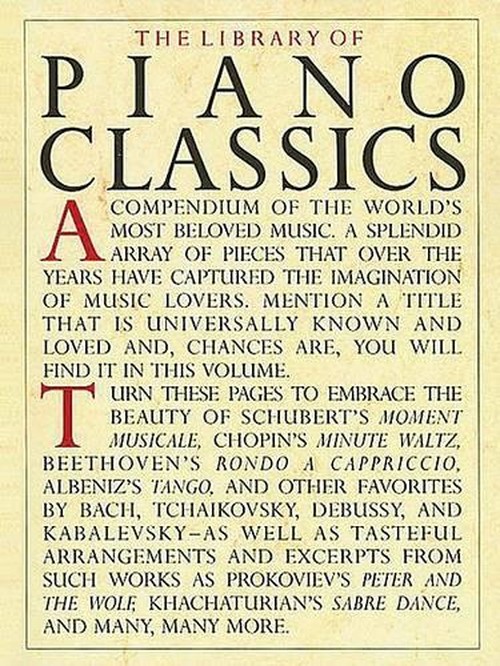 Library of Piano Classics