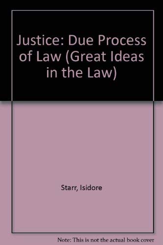 Justice, Due Process of Law