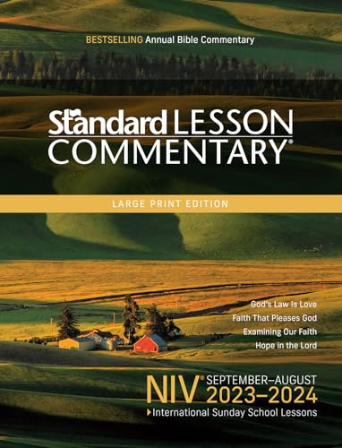 Niv(r) Standard Lesson Commentary(r) Large Print Edition 2023-2024
