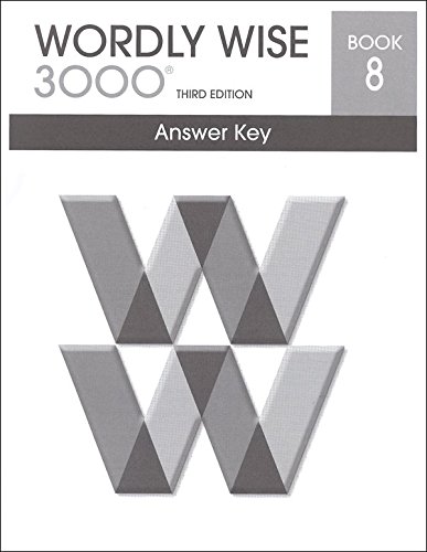 Wordly Wise 3000 Book 8 AK