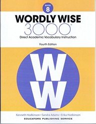Wordly Wise, Book 8: 3000 Direct Academic Vocabulary Instruction