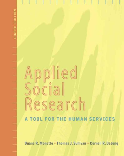 Applied Social Research