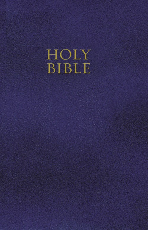 KJV, Gift and Award Bible, Imitation Leather, Blue, Red Letter Edition