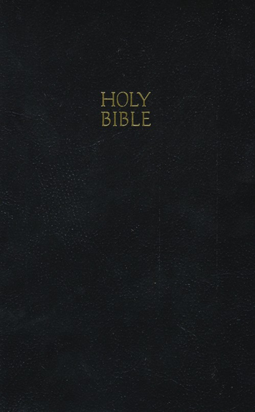 KJV, Gift and Award Bible, Imitation Leather, Black, Red Letter Edition