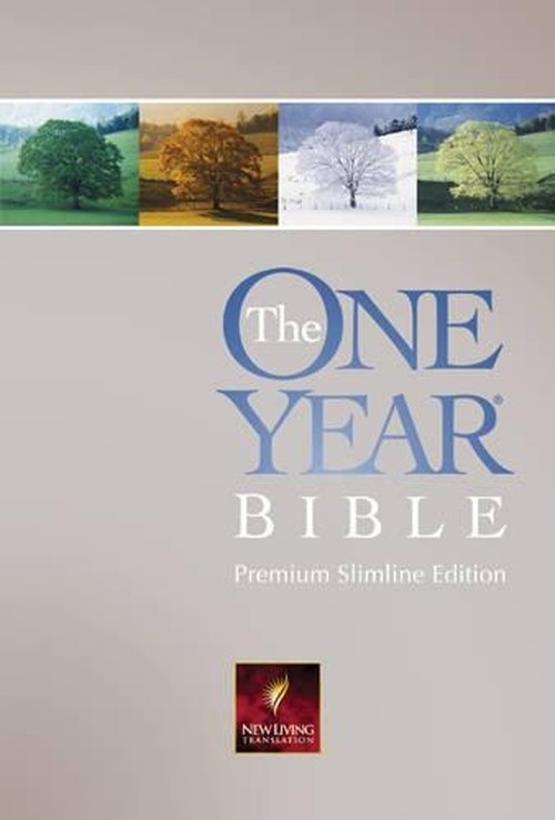 One Year Bible-Nlt-Premium Slimline