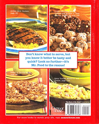 Best of Mr Food 15 Minute Favourites
