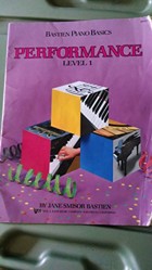 Bastien Piano Basics: Performance Level 1