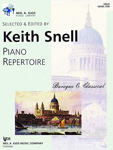 Piano Repertoire Baroque & Classical - Level 10