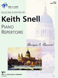 Piano Repertoire Baroque & Classical - Level 10