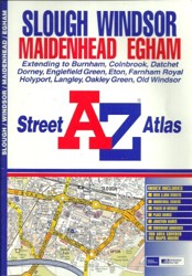 A-Z Slough, Windsor, Maidenhead and Egham Street Atlas