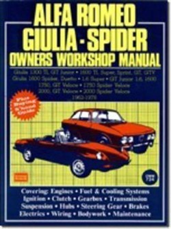 Alfa Romeo 1300, 1600, 1750, 2000 1962-78 Autobook