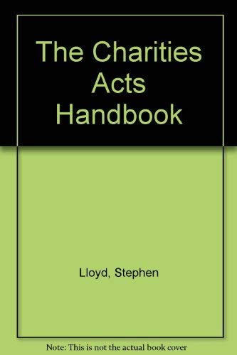 The Charities Acts Handbook