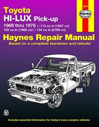 Toyota Hi-lux and Hi-ace Owner's Workshop Manual