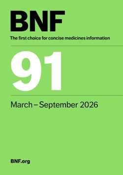 British National Formulary (BNF 91) March 2026