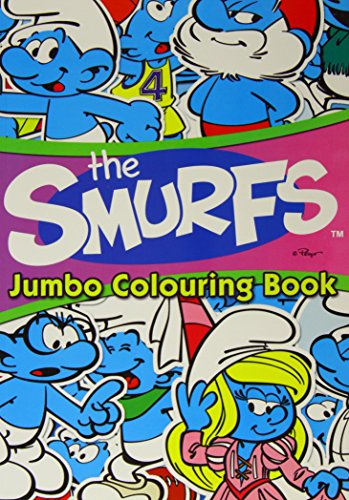 Anker Alligator Books The Smurfs Jumbo Colouring Book