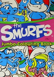 Anker Alligator Books The Smurfs Jumbo Colouring Book
