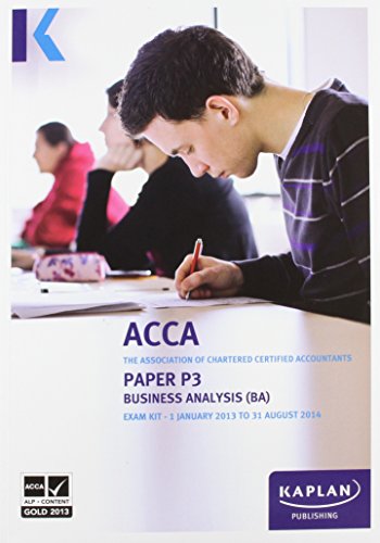 P3 Business Analysis BA - Exam Kit