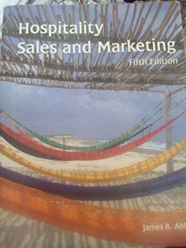 Hospitality Sales and Marketing