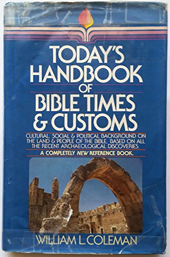 Todays Handbook Bible Times Customs