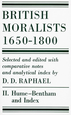 British Moralists: 1650-1800 (Volumes 2)