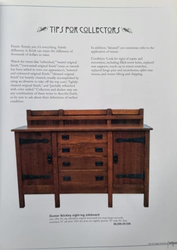 Warman's Arts & Crafts Furniture Price Guide